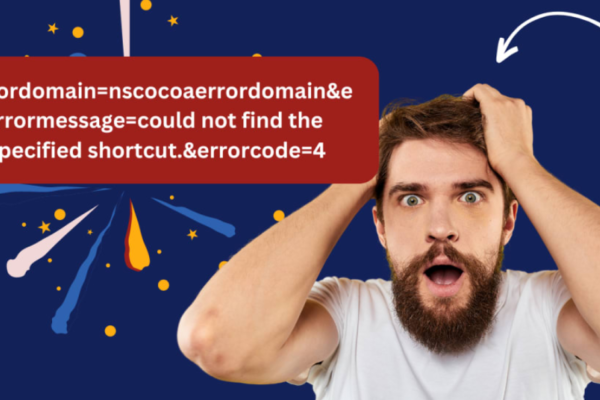 errordomain=nscocoaerrordomain&errormessage=could not find the specified shortcut.&errorcode=4